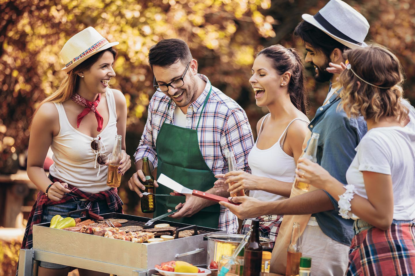 A community event bringing residents together