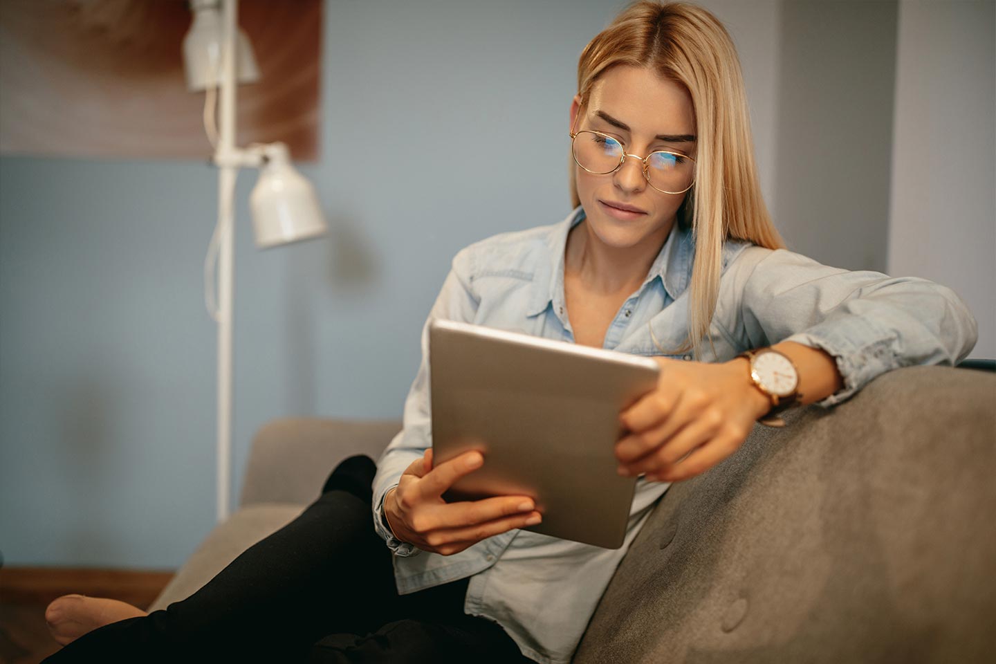 A team collaborating on a laptop