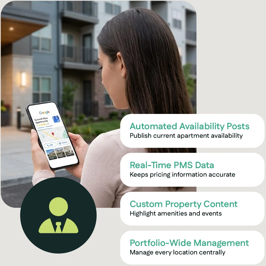 Automated Google Business Profile posting workflow