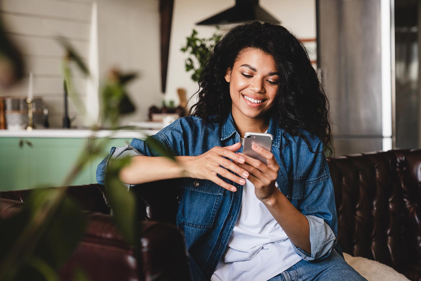 A leasing professional reviewing resident feedback