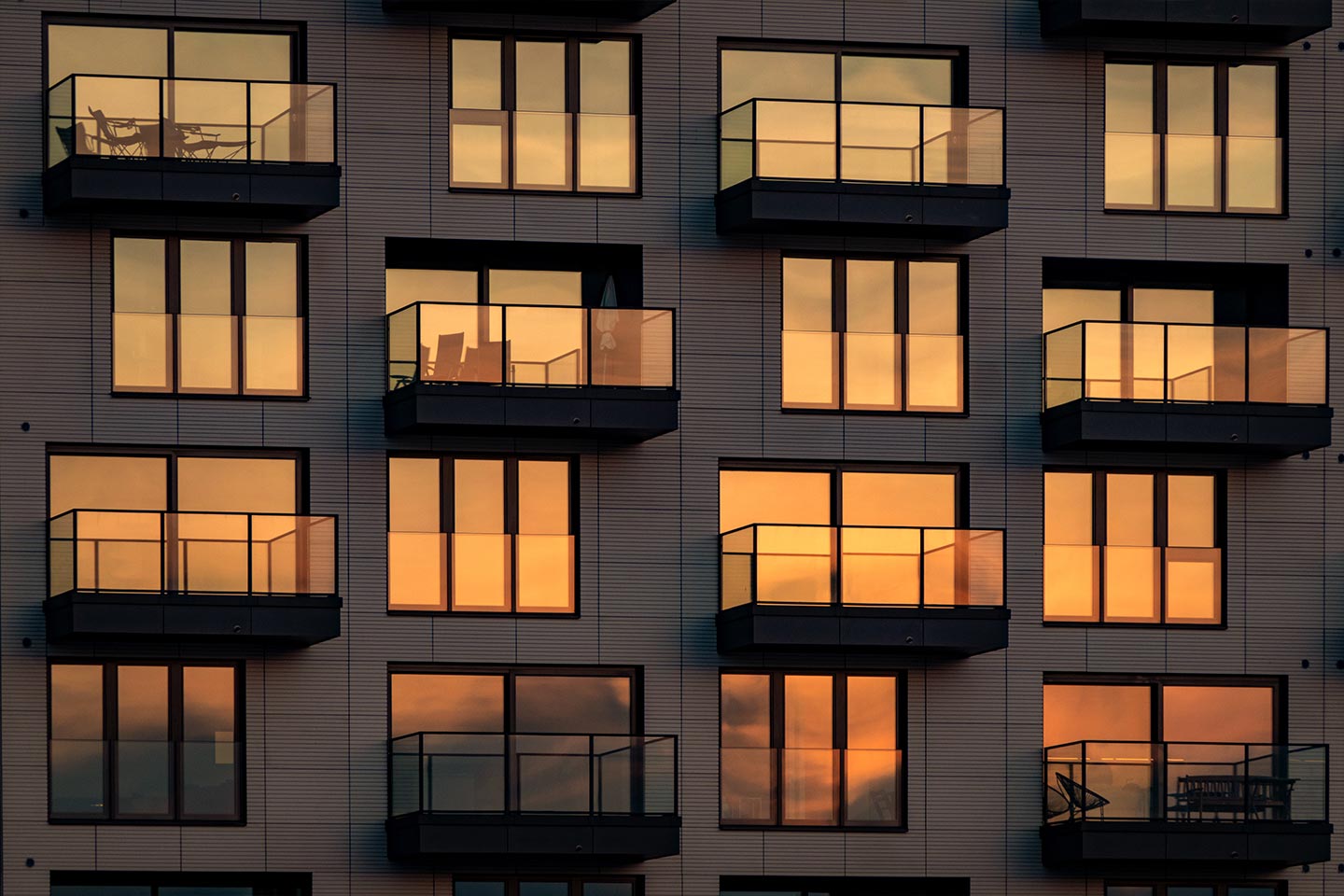 Apartment website design and management on a laptop