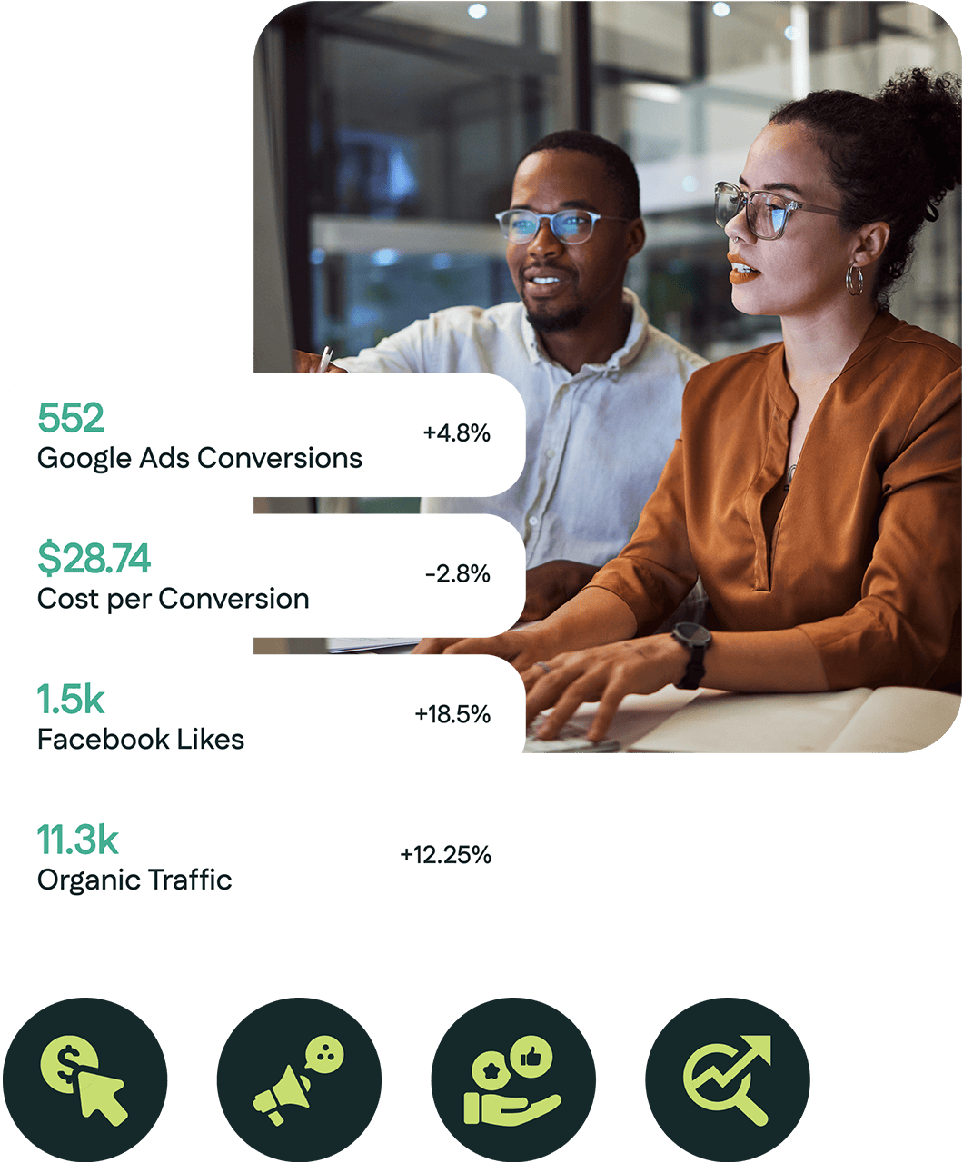 Apartment marketing dashboard