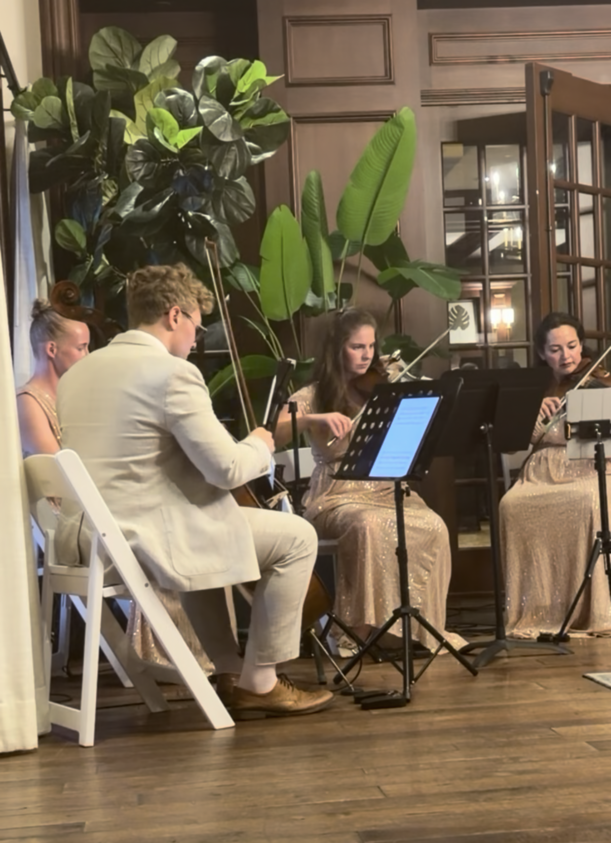 Port St. Lucie String Quartet performing live at a wedding