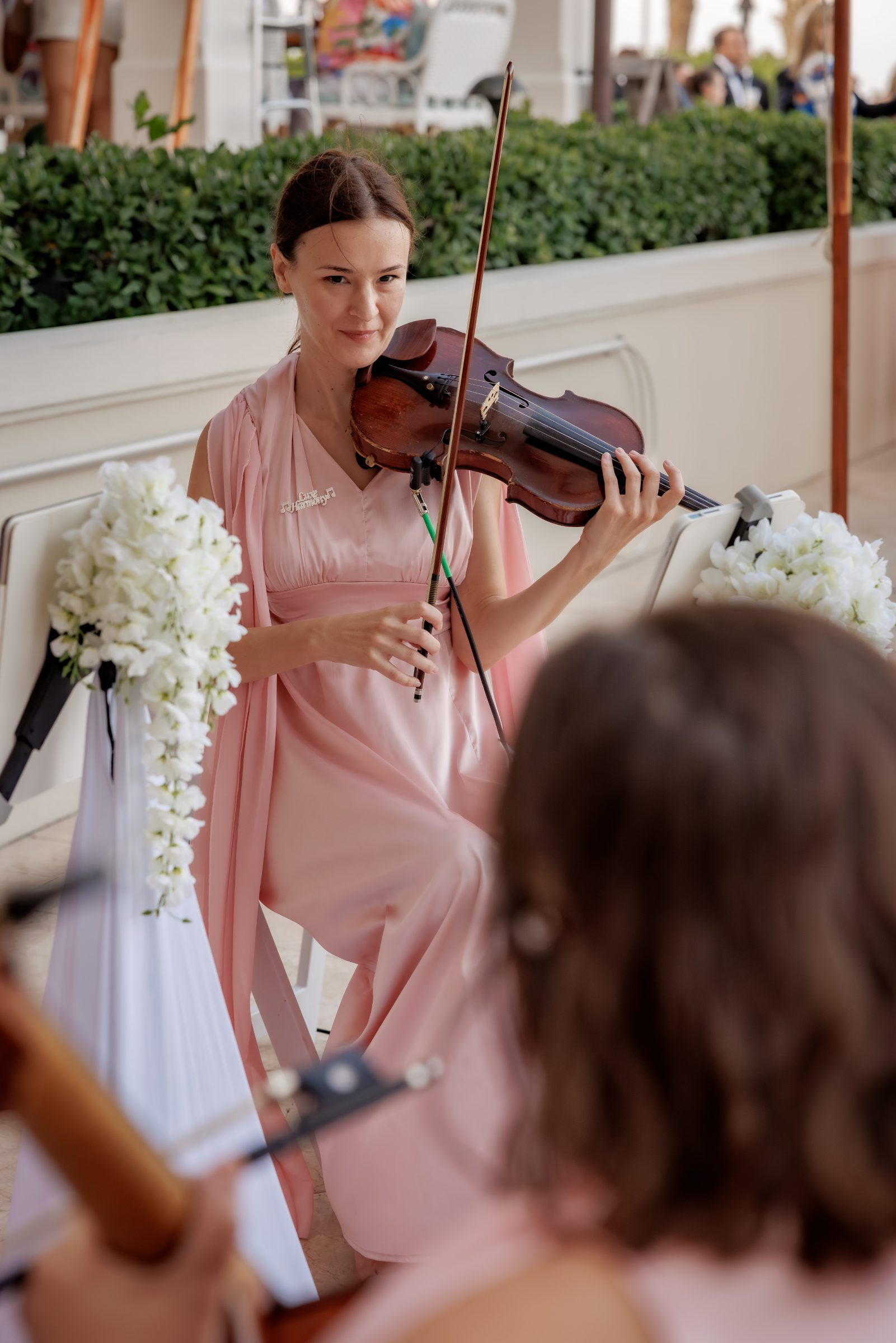 West Palm Beach String Quartet performing live at a wedding
